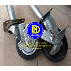 Bánh xe dàn giáo D150 - Loại thường có khóa