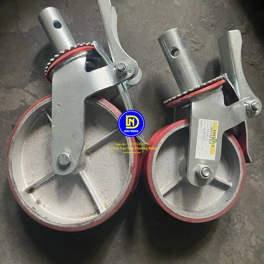 Bánh xe dàn giáo D150 - Chịu lực 400kg