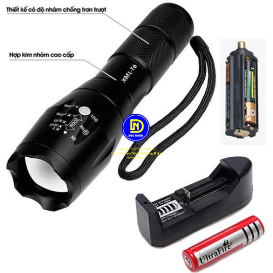 Đèn pin led sạc